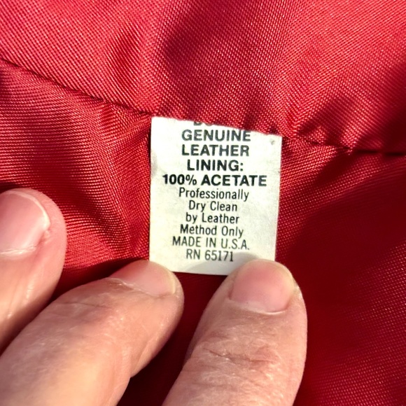 Vintage leather jacket - Picture 5 of 13